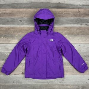 The North Face Kids Purple Hyvent Lightweight Coat Jacket Size Girls XS/6